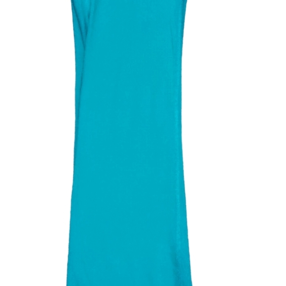 Women's Turquoise Yoga Pants - Picture 4 of 6